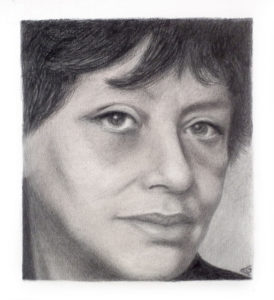 Ana Godel, retrato Olga Orozco.
