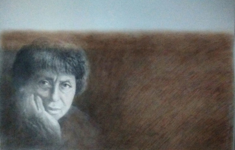 Retrato de Olga Orozco por Ana Godel